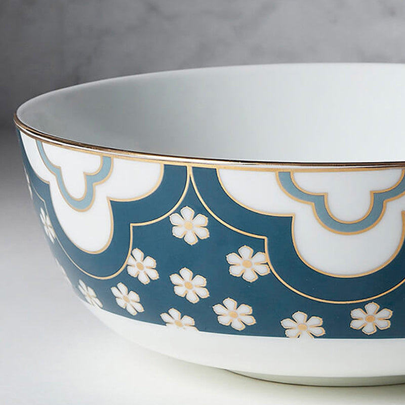 India Circus Blanche Bone China Serving Bowl - 500 mL media 5