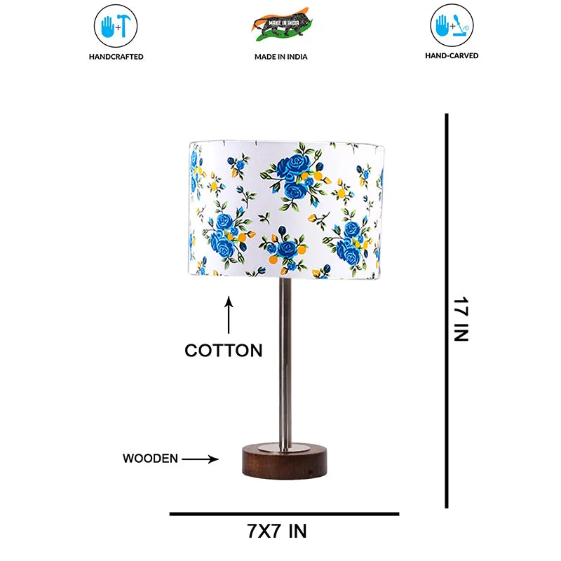 Basken Rodin Wooden Table Lamp - Multicolor media 7