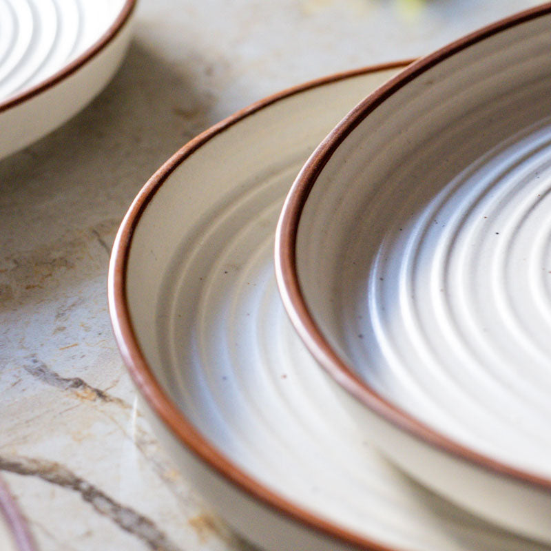 Ceraflor Ceramic Dinner Plate - Set Of Two media 5