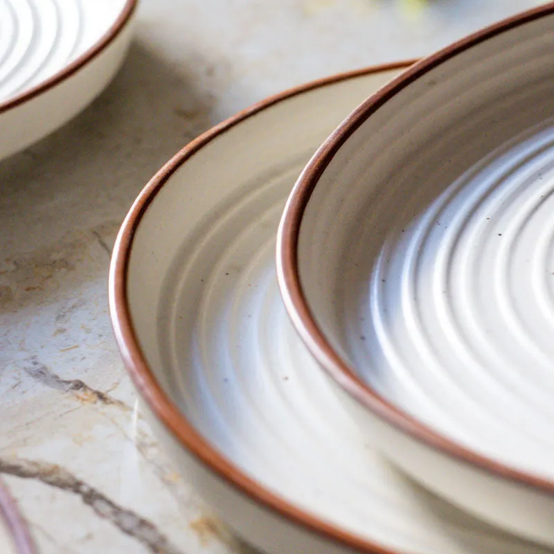 Ceraflor Ceramic Dinner Plate - Set Of Two - 5