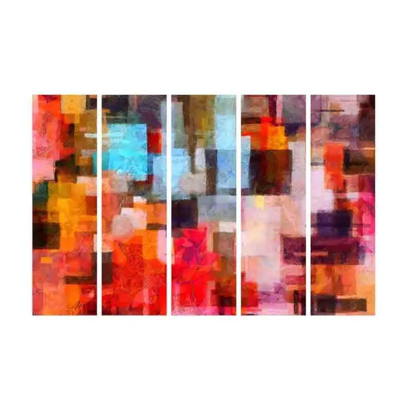Blurred Wall Art - Set of Five media 5