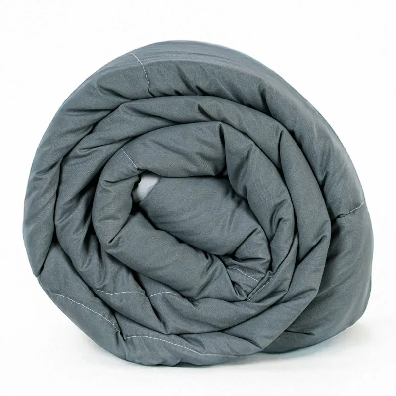 Lush Slumber Reversible Comforter (Grey) 90 GSM media 4