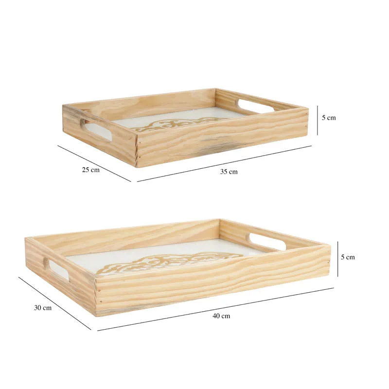 Pied Serving Tray - Set Of Two media 6