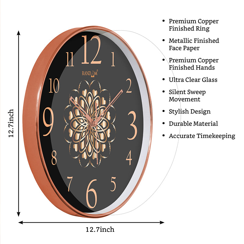 The Pendulum Room Plastic Analog Wall Clock media 8
