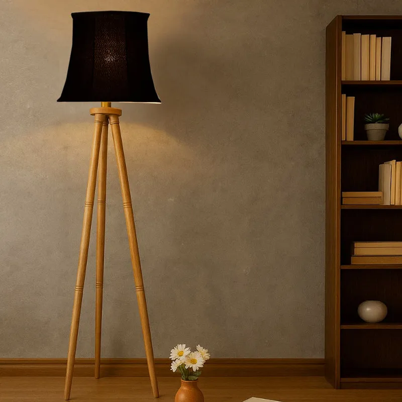 Cotin Curve Tripod Floor Lamp - Black media 1