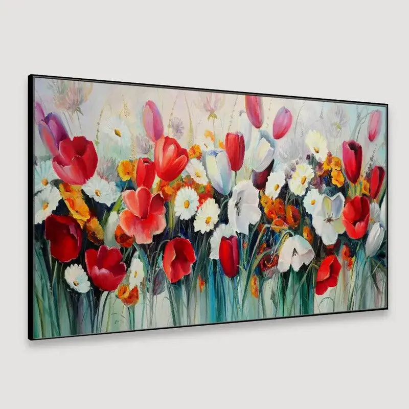 Tulip Tailor Floral Wall Painting media 5