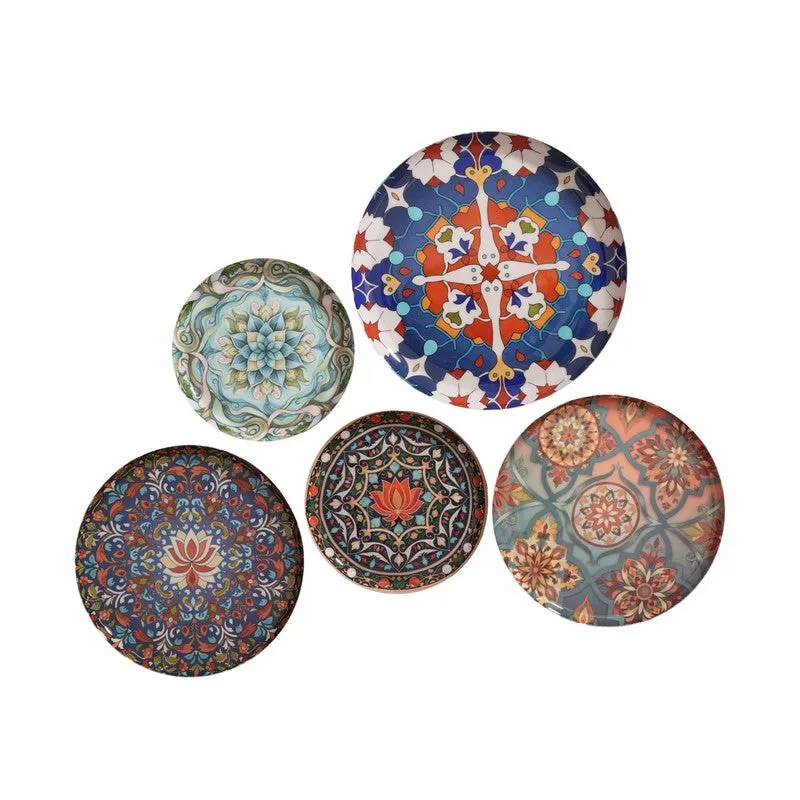 Timeless Mughal Wall Plates - Set of Five media 4