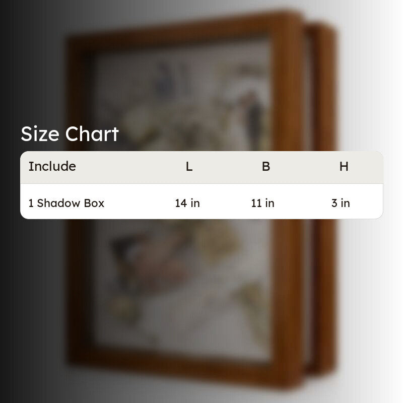 WoodEdge MDF Shadow Box - Brown media 6