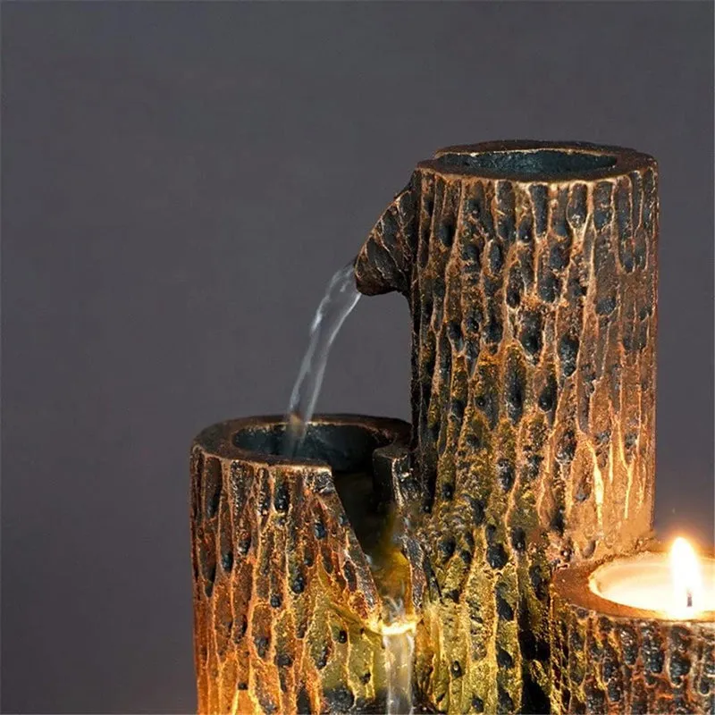 Timber Flow Table Top Fountain - 7