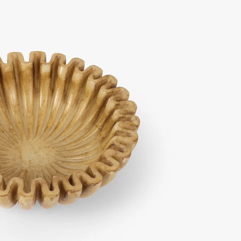 Arcline Accent Bowl - Beige media 6