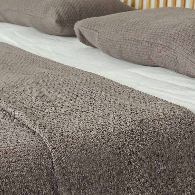 Solara Whim Handloom Bedcovers -Grey media 5