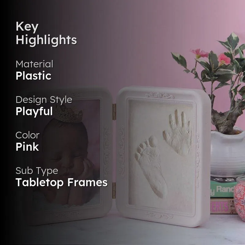 Baby Bubble Photo Frame - Pink media 2