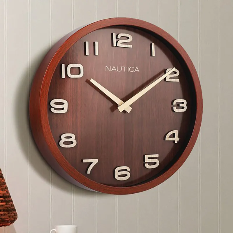 Nautica Orbit Analog Wall Clock media 1