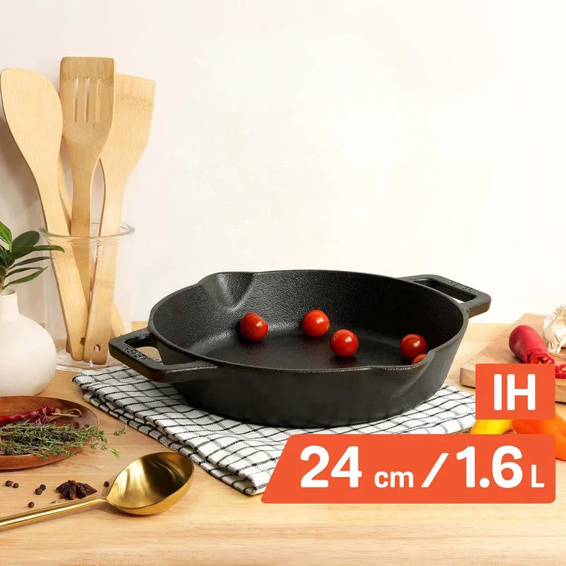 Meyer Cast Iron Frying Pan - 1600 mL/10.6 Inch media 4