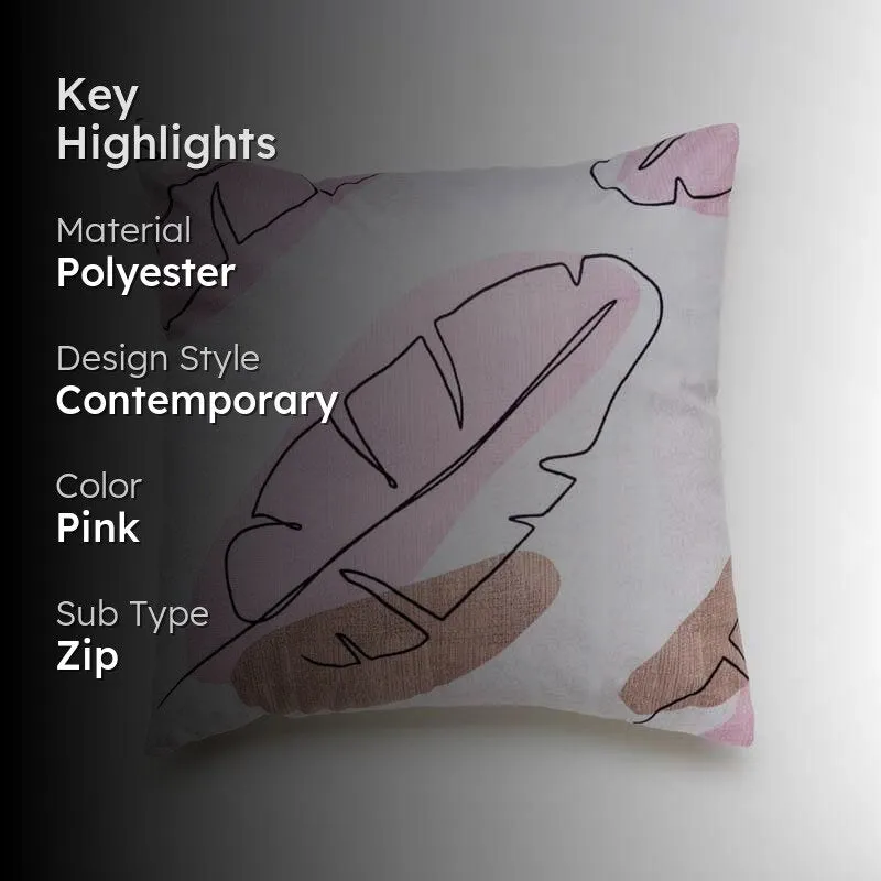 The Pure Leaf Printed Cushion Cover media 2