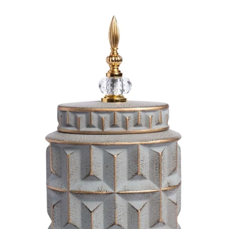Ashwave Ceramic Jar Showpiece - Small media 6
