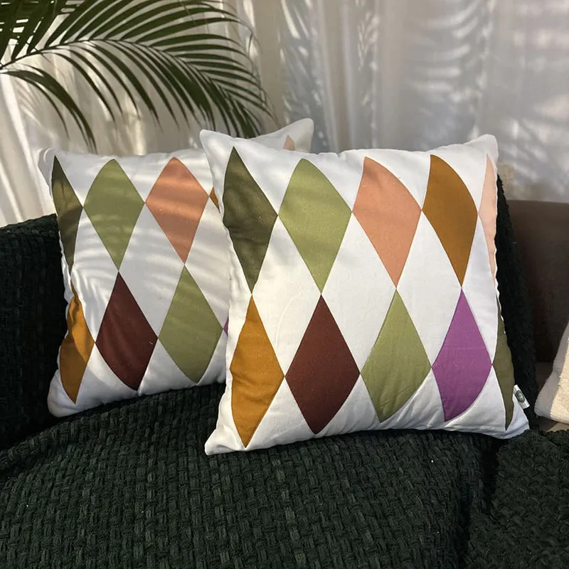 Argyle Cushion Cover - Set Of Two media 1