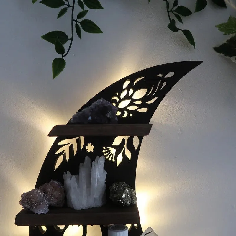 LumaWood Backlit Wall Shelf media 4