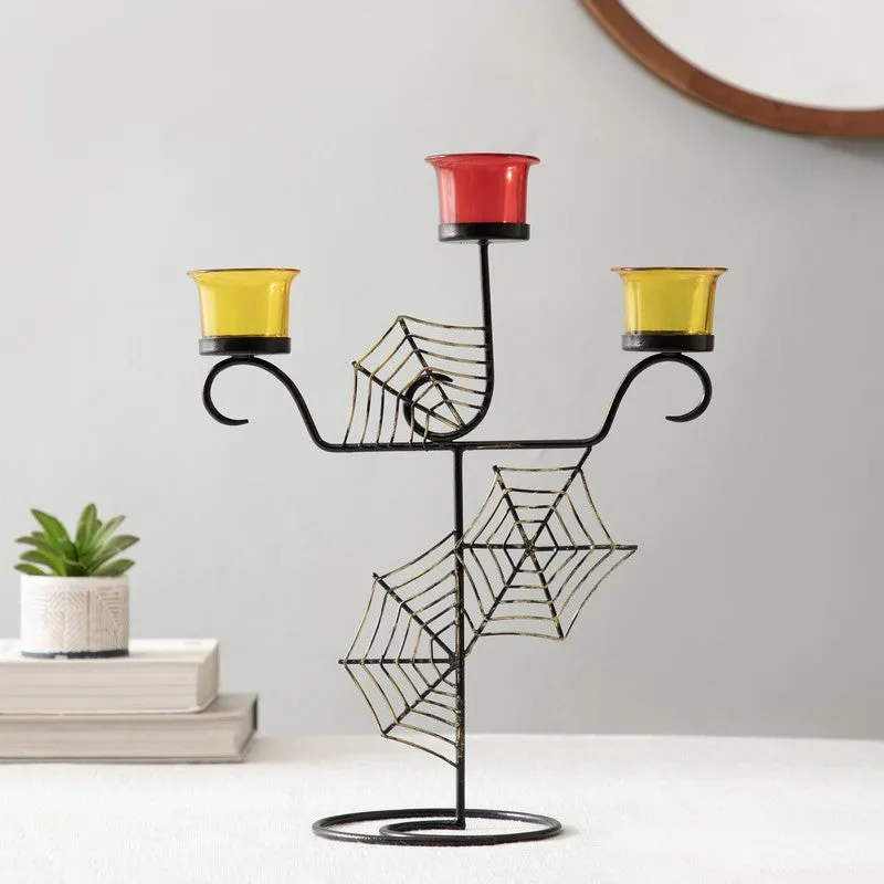 Velox Metal Tea Light Candle Holder media 1