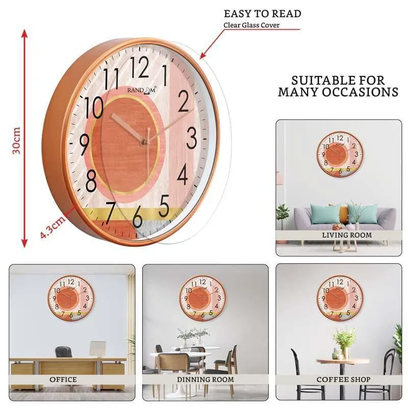 Geometric Mania Wall Clock media 4