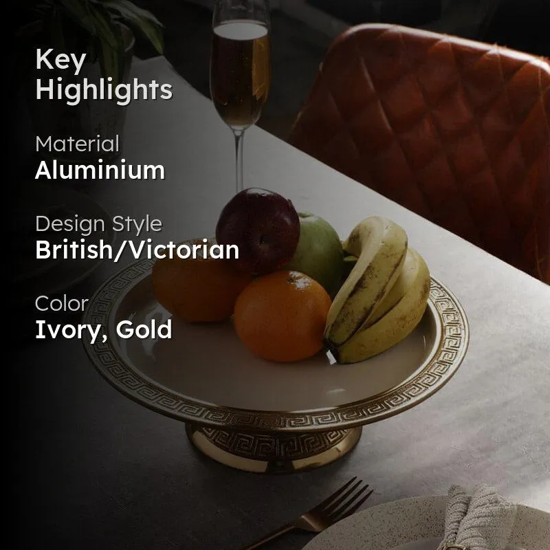 Danae Aluminum Platter - Gold media 2
