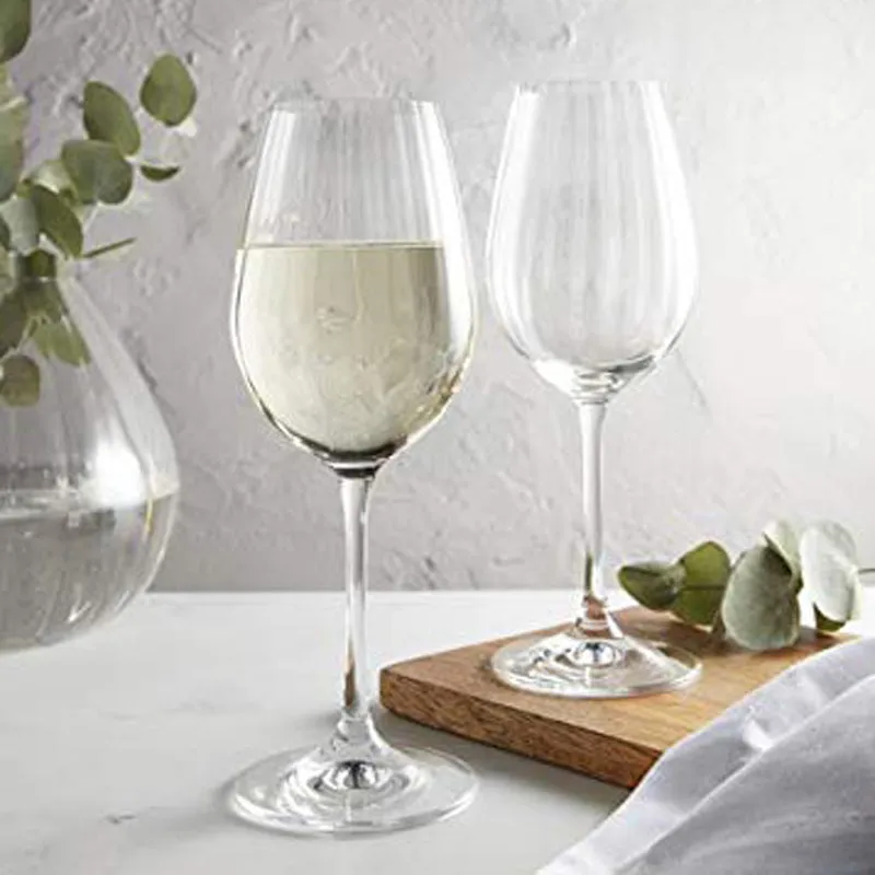 Delia Bohemia Crystal Red Wine Glasses (350 ML) - Set of Six - 5
