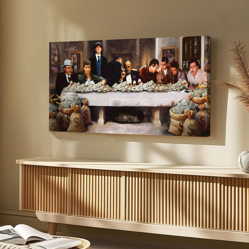 Mafia Money Canvas Wall Art