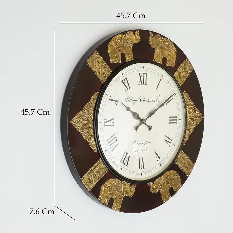 Imperial Dial Analog Wall Clock media 5