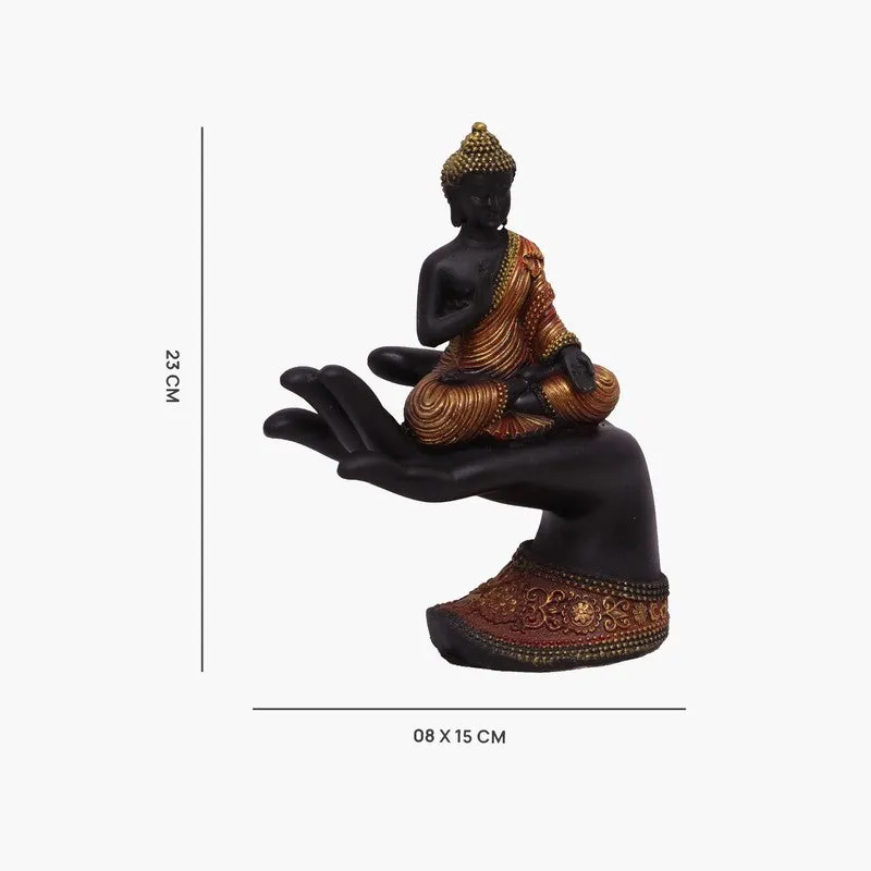 Noir Buddha Polyresin Idol media 6