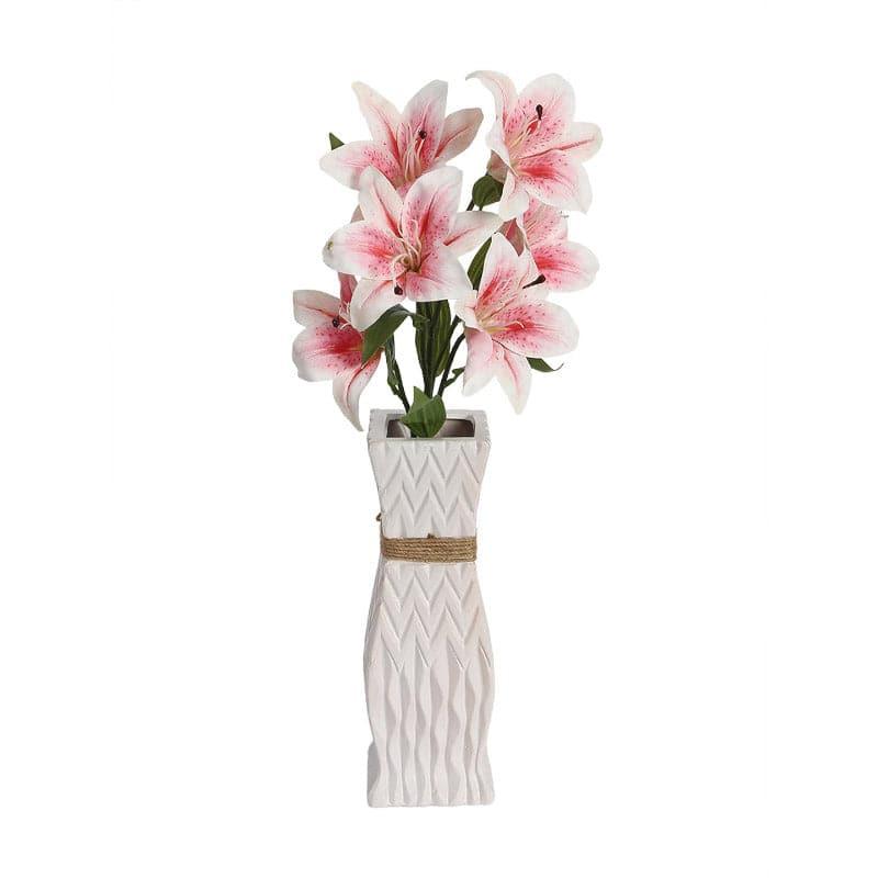 Faux Orienpet Lily Bunch - Dark Pink media 4