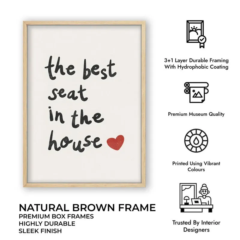 QuotedSitting Archival Canvas Wall Art - Brown media 10
