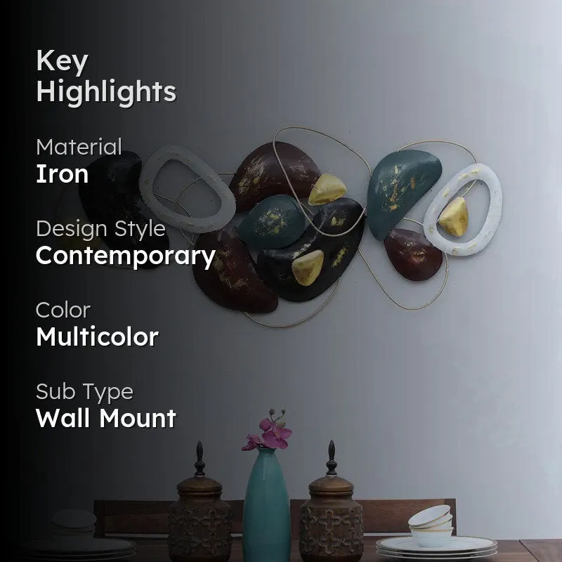 Abstract Gems Iron Wall Accent media 2