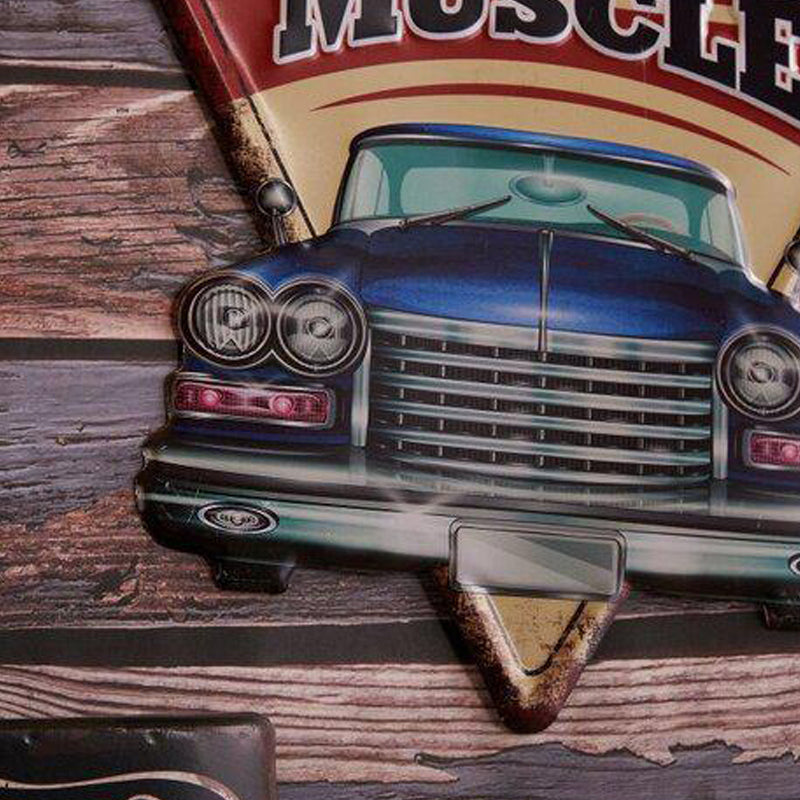 Cars Muscles Metal Wall Accent media 4