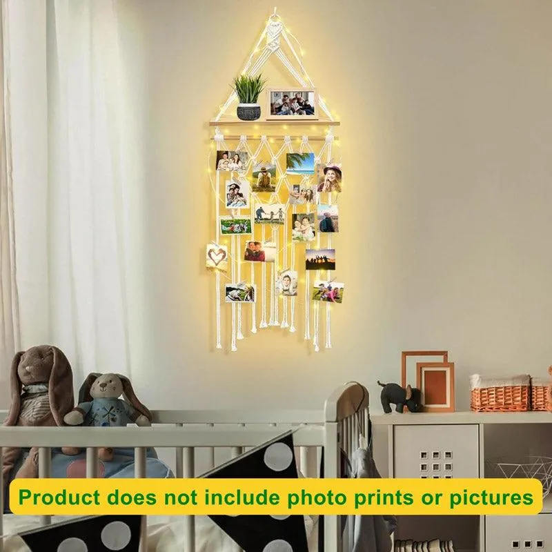 Emra Macrame Hanging Photoframe media 4