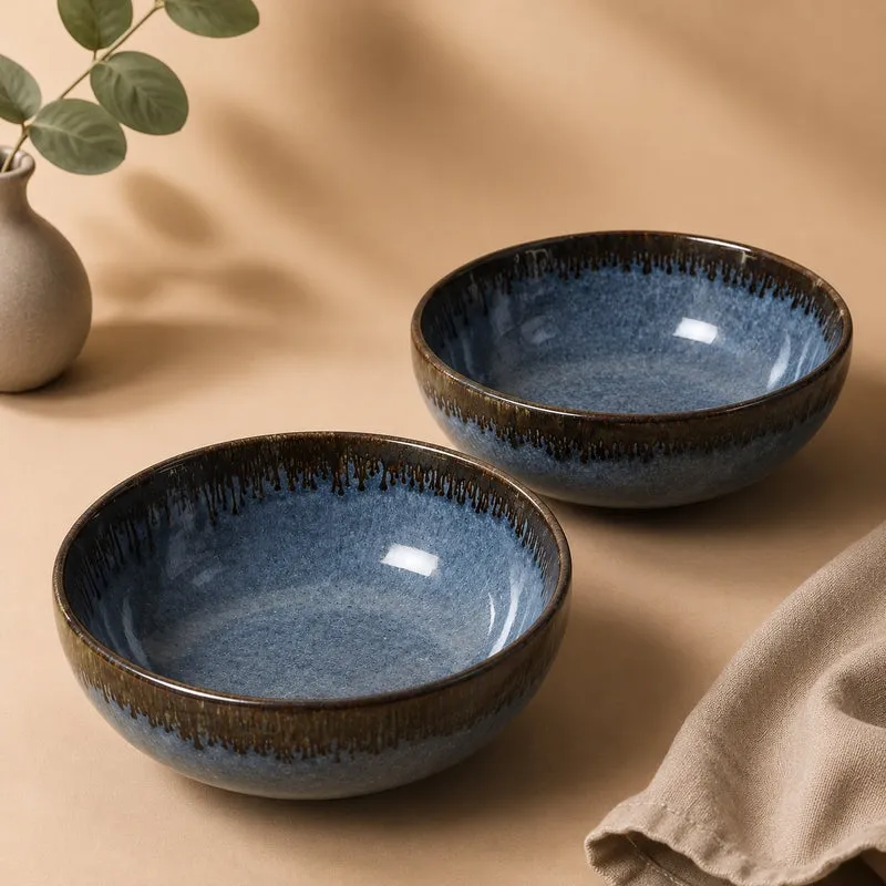 Utsav Dining Delight Set (Blue) - 14 Piece Set media 5