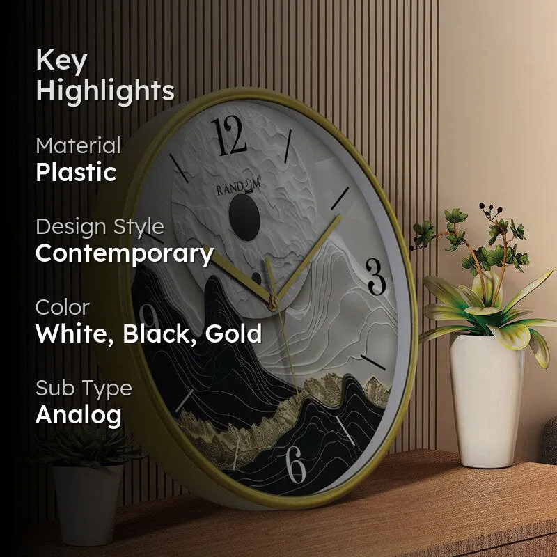 Chasy Analog Wall Clock media 2
