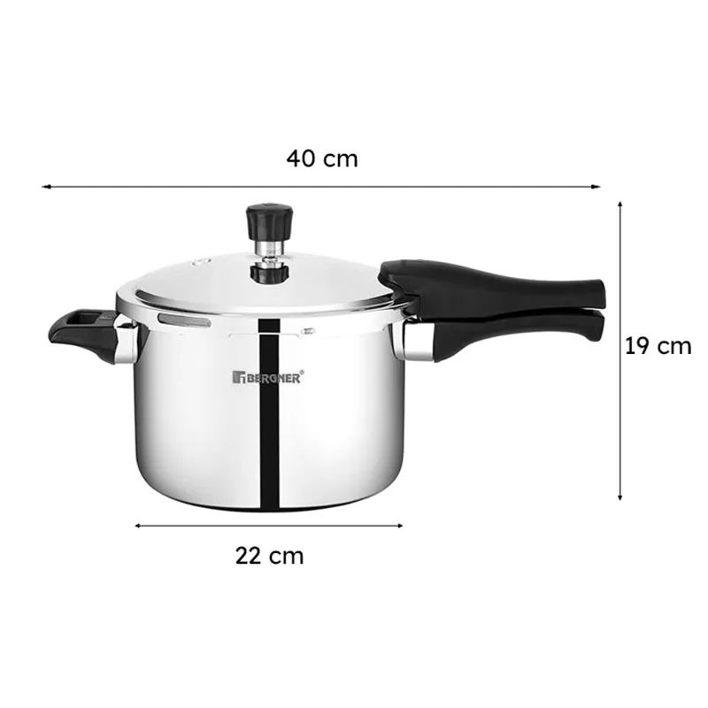 Bergner Induction Safe Pressure Cooker - 3000 ml/19 Inches media 10