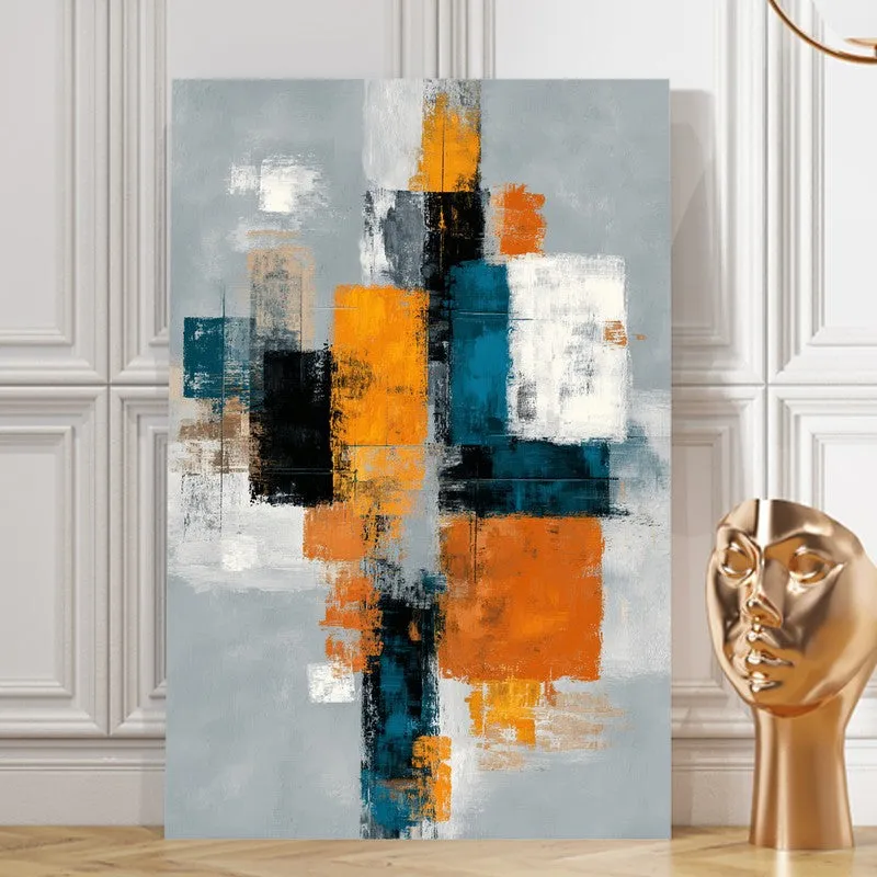 Intersect Form Abstract Canvas Wall Art media 8