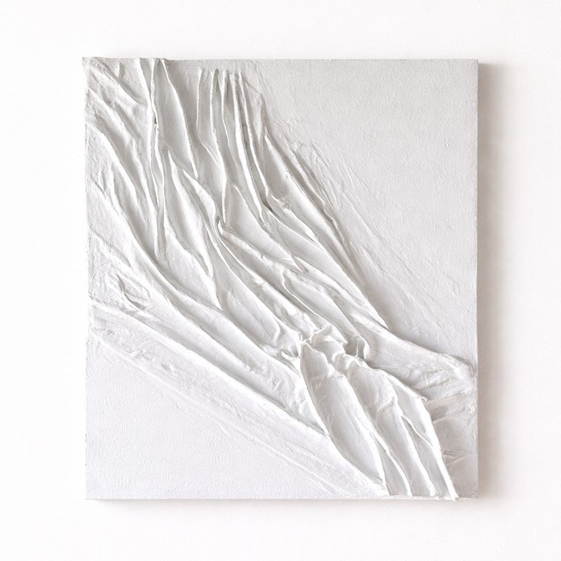 Draped Flow Handmade Canvas Wall Painting media 11