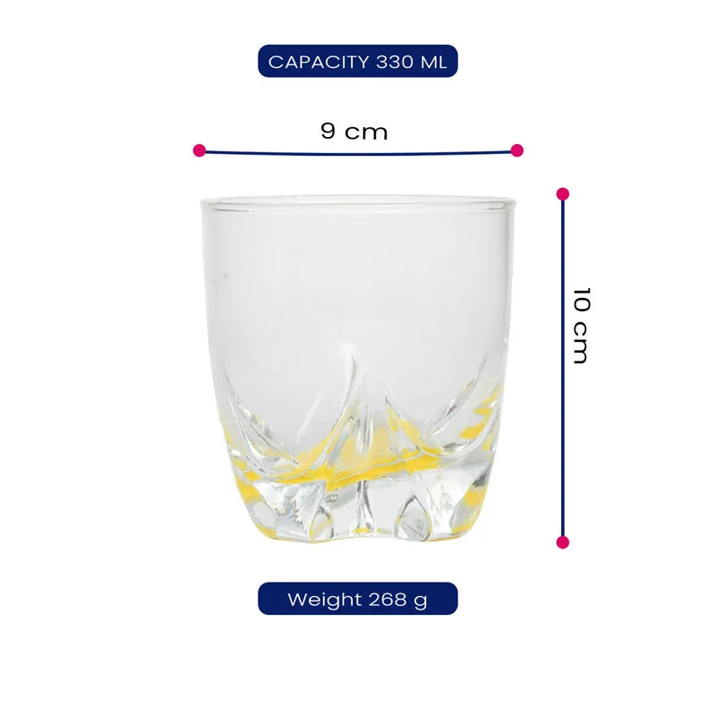 Luminarc Lisbonne Whiskey Glass (300 mL/Multicolor) - Set Of Six media 6