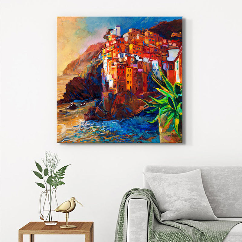 Seaside Serenity Wall Painting
