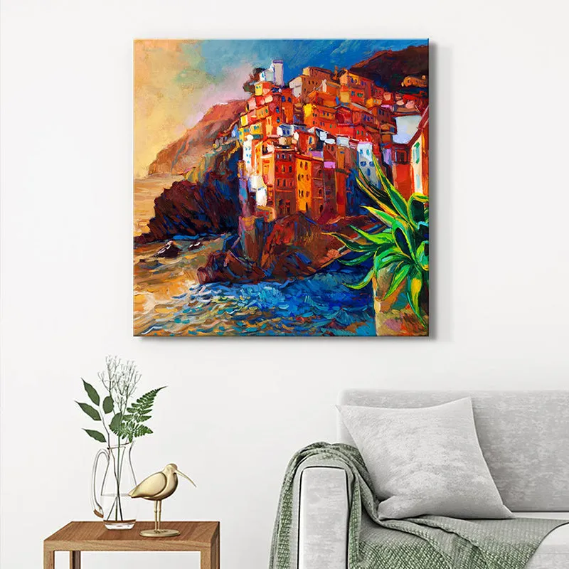Seaside Serenity Wall Painting media 1
