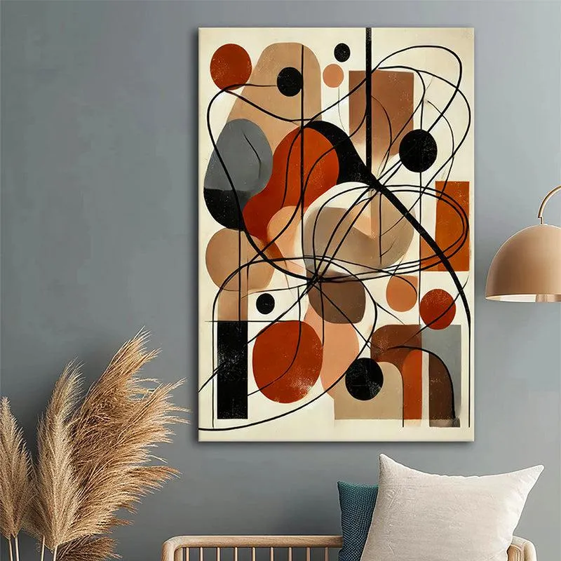 Ordo Ab Chaos Abstract Wall Painting media 1