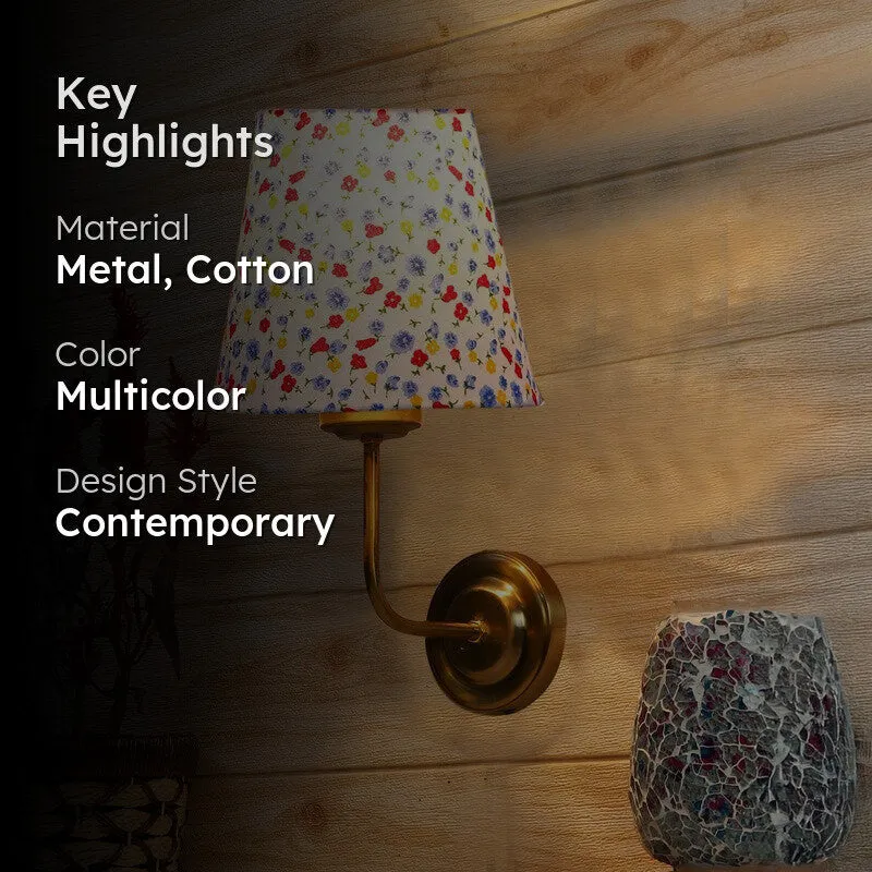 Floranira Fleur Cone Metal Wall Lamp - Multicolor media 2