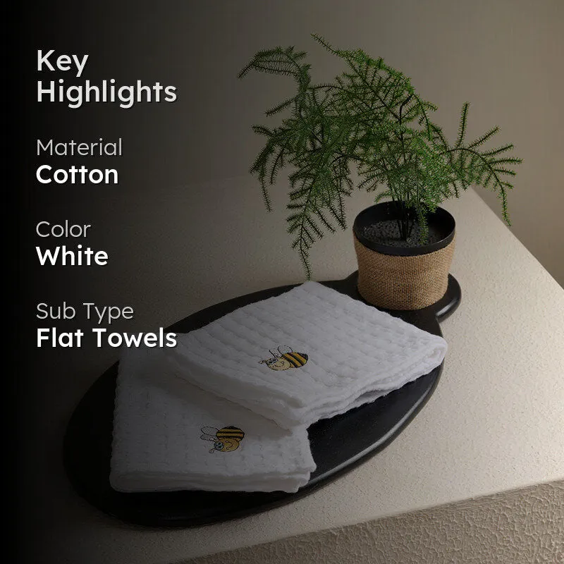 Baby Bee Hand Towel - Set Of Two media 2