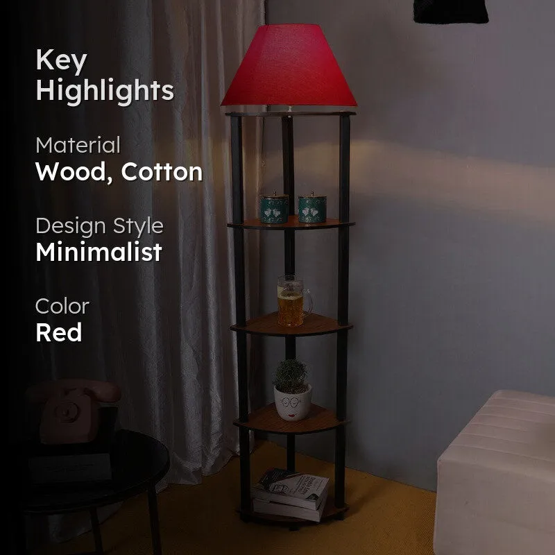 Opulent Beam Floor Lamp (Red) media 2
