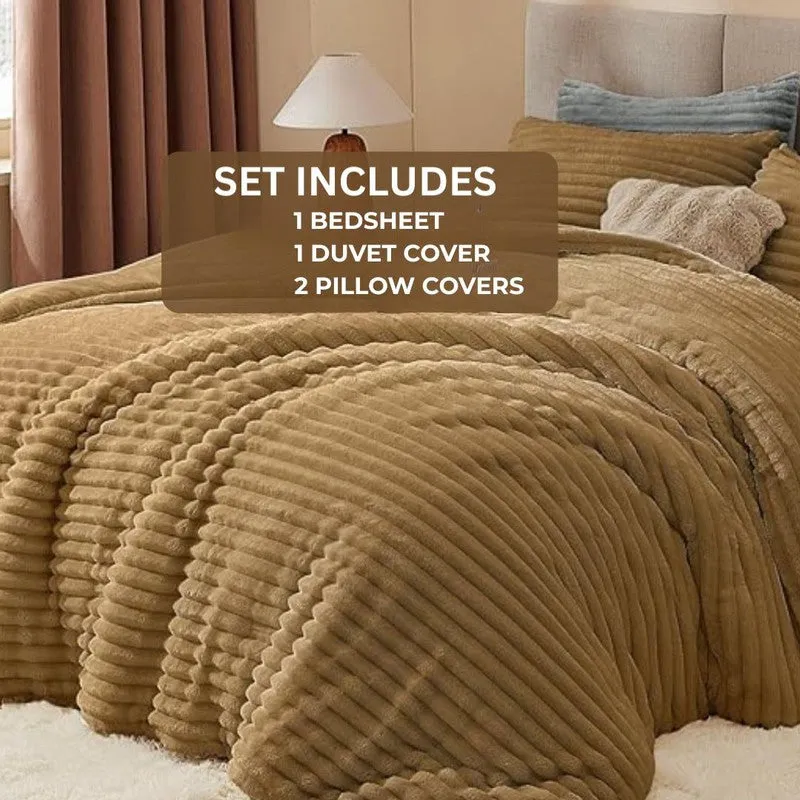 PureDrape Comfort (Beige) Bedding Set - Four Piece Set media 6