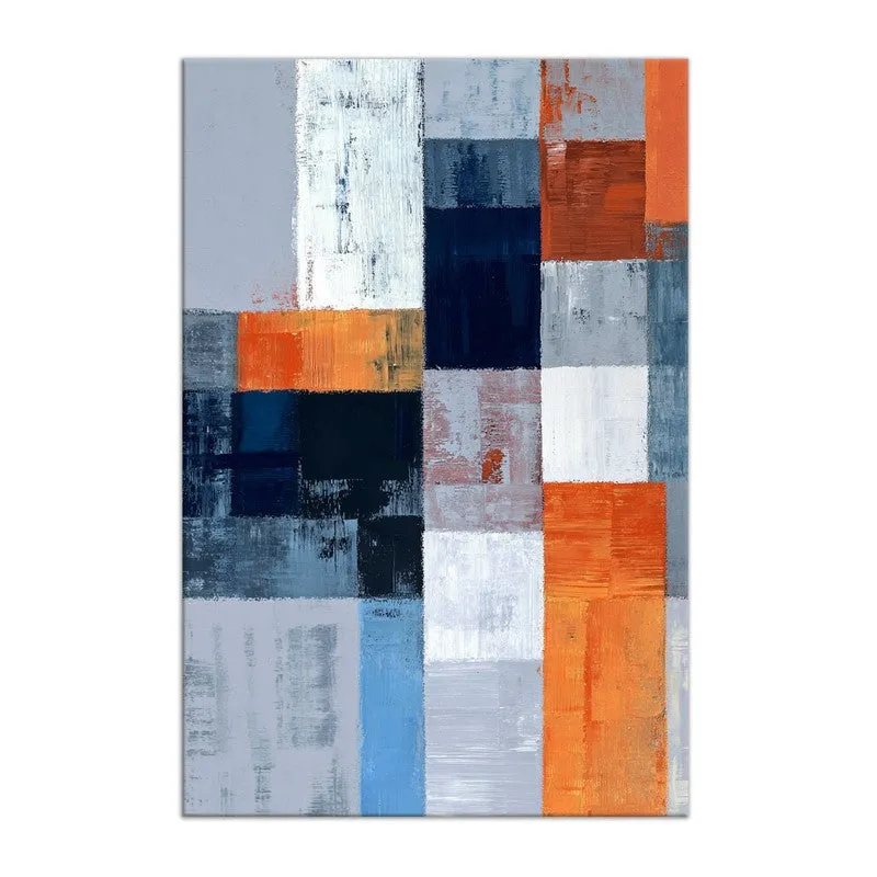 Balanced Stroke Grid Canvas Wall Art media 3