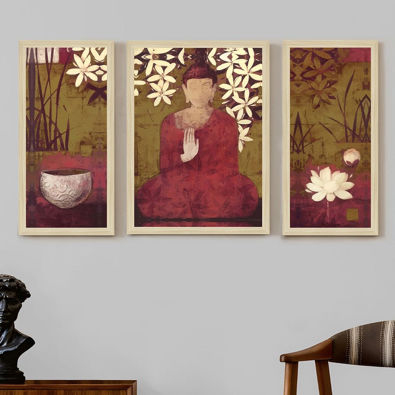 Stillness Within Wall Art - Set of Three media 3