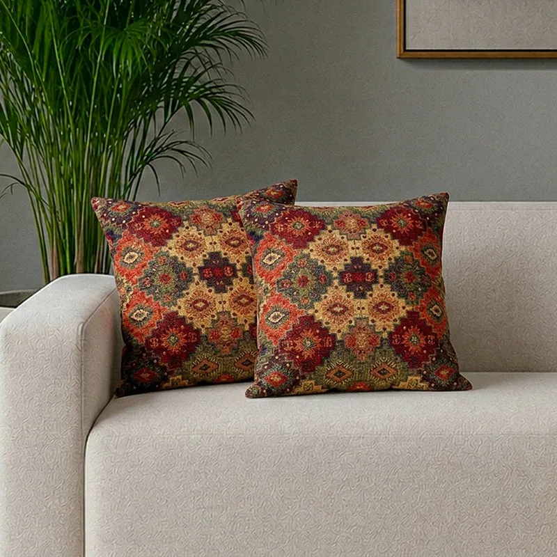 Swayam Ethnic Serenade Cushion Cover - Set Of Two media 1